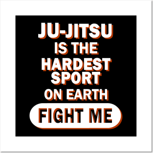 Jiu Ju Jitsu Men's Club Martial Arts Boys Posters and Art